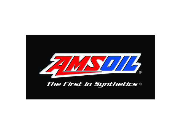 AMSOIL Banner First In 4x8'' Syntetisk, m/festemidler