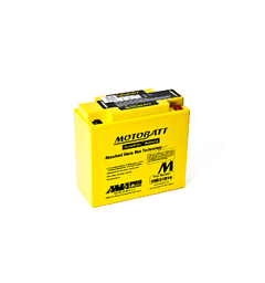 MotoBatt MB51814 12V Batteri 4-Polet, 220CCA, 22Ah, 183x80x170, AGM