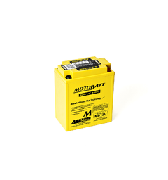 MotoBatt MB12U 12V Batteri 4-Polet, 160CCA, 15Ah, 135x80x175, AGM