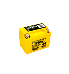 MotoBatt MBTX4U 12V Batteri 2-Polet, 70CCA, 4.7Ah, 114x70x87, AGM