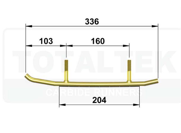 Totaltek Styreskinne Lynx Ski Doo Selges Parvis Koromant Racing Ruco Scandinavia