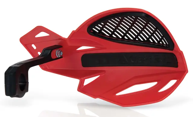 AC Vented Uniko Handguards for 22mm, 7/8 Red 2 