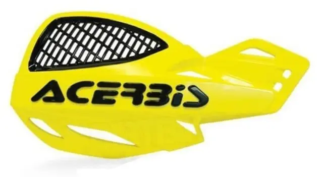 AC Vented Uniko Handguards for 22mm, 7/8 Acerbis, Gul 