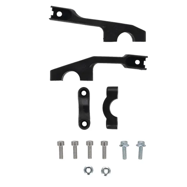 AC Vented Uniko Handguards for 22mm, 7/8 Red 2 