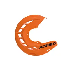 AC X-Brake Front Disc Cover Orange