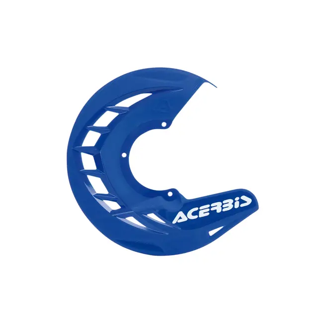 AC X-Brake Front Disc Cover Blue 