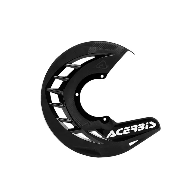 AC X-Brake Front Disc Cover Black 