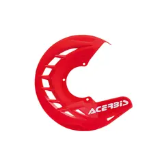 AC X-Brake Front Disc Cover Red