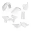 AC Full Plastics Kit Yz 125/250 2015 Finnes i flere farger