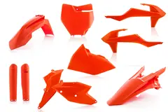 Acerbis Full Plastic Kit - KTM KTM SX 125-450, 16-18 (250 2T fra -17)