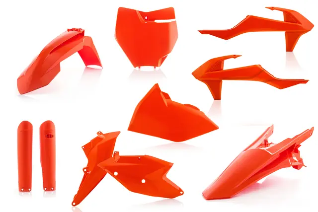 Acerbis Full Plastic Kit - KTM KTM SX 125-450, 16-18 (250 2T fra -17) 