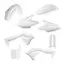 Acerbis Full Plastic Kit - Kawasaki Kawasaki - KX450F, 16-18