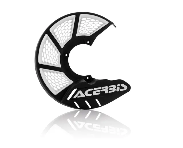 AC Disc Cover Vented Small 245 mm Black/White 
