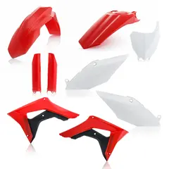 Acerbis Full Plastic Kit - Honda Honda CRF450R, 17-18