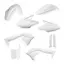 AC Full Kit Plastic Kaw Kxf 450 2018 Eu Finnes i flere farger