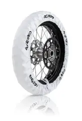 AC X-Tire Cover 18"/19" - 21" Acerbis, Hvit