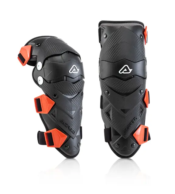 AC Knee Guard Impact Evo Junior Black/Red 