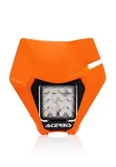 AC Headlight Mask Ktm Exc/Excf 20 Orange 2