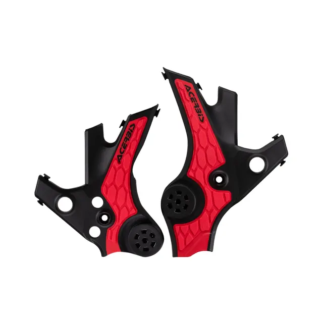 AC Frame Protec. X-Grip Afr Twin 1100L Black/Red 