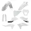AC Plastic Full Kits Gasgas Ec/Ecf21 White/Black