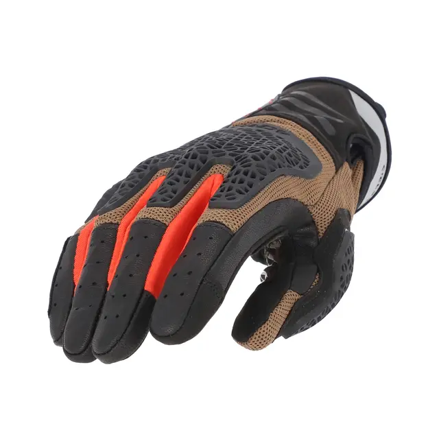 AC Gloves Ce Crossover, XL Brown/Oran 