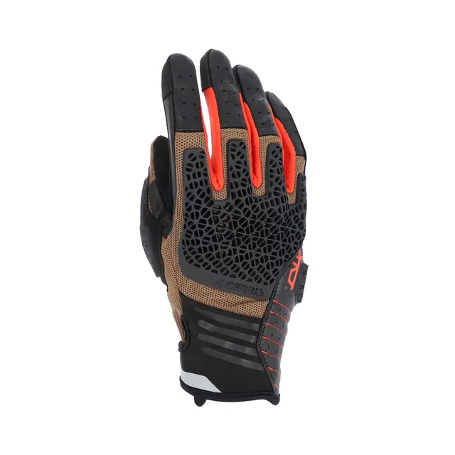 AC Gloves Ce Crossover, XL Brown/Oran 