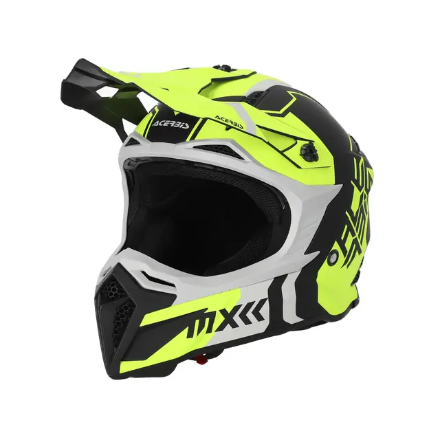 AC Helmets Profile 5 Black/Fluo Yellow 