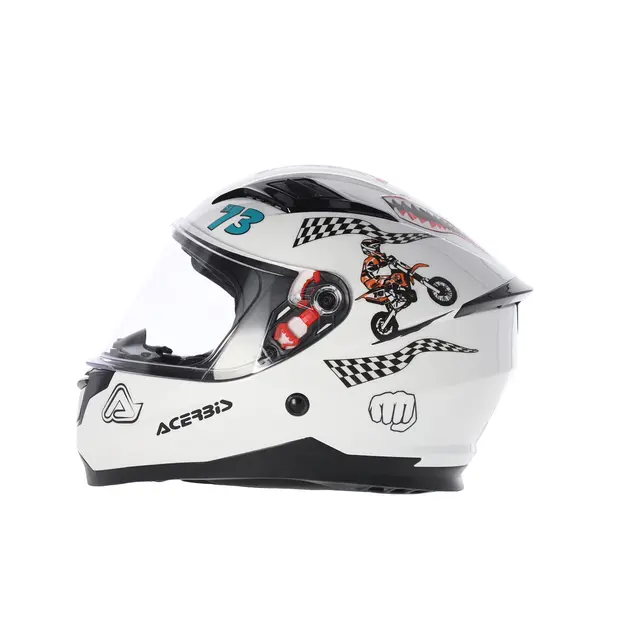 AC Helmet Carlino Kid 2206 White 