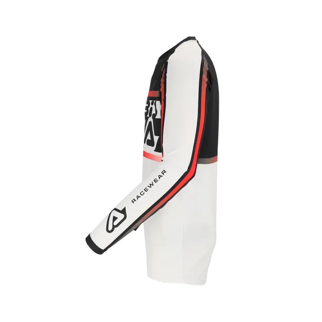AC Jersey MX Linear Lugo White/Black 