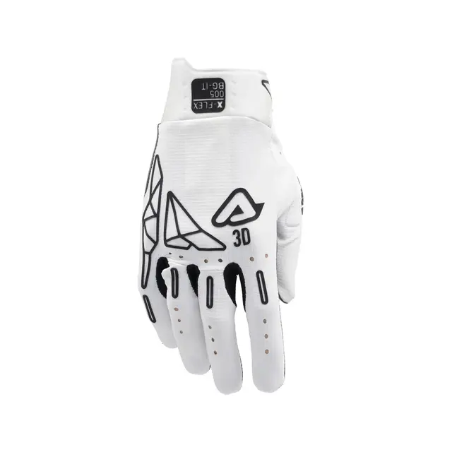 AC Gloves X-Flex 2.0 White 