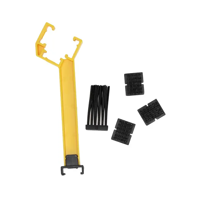 AC Bruscia Chain Brush Black/Yellow 