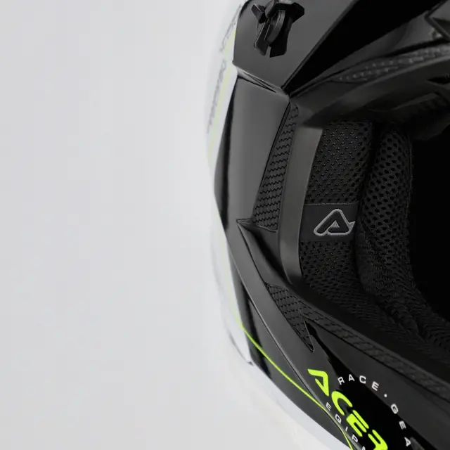 AC Helmets T711, S Black/White 