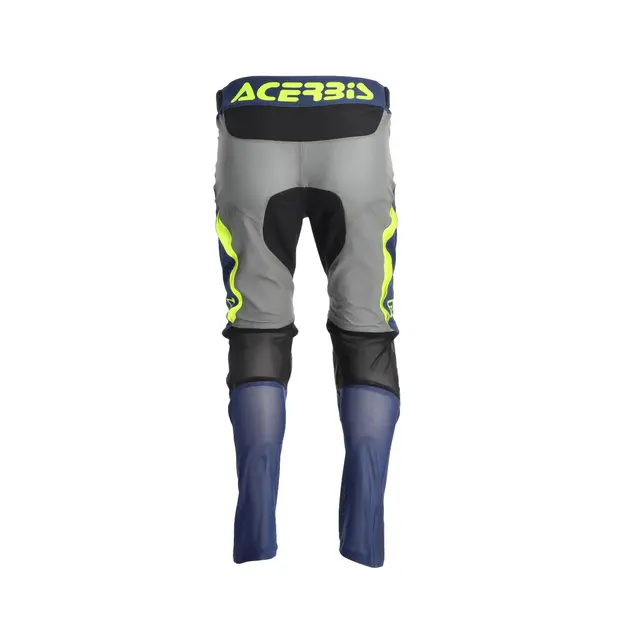 AC Pants Rally Race In Blue/Yellow 