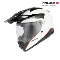 AC Helmet Attack, L White/Black