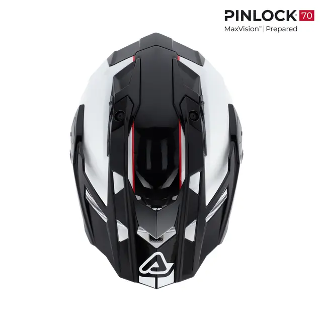 AC Helmet Attack, S White/Black 