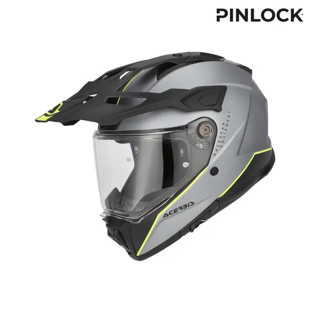 AC Helmet Attack Grey/Yellow 