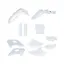 AC Fullkit Plast For Hu Tc50 25 White 2