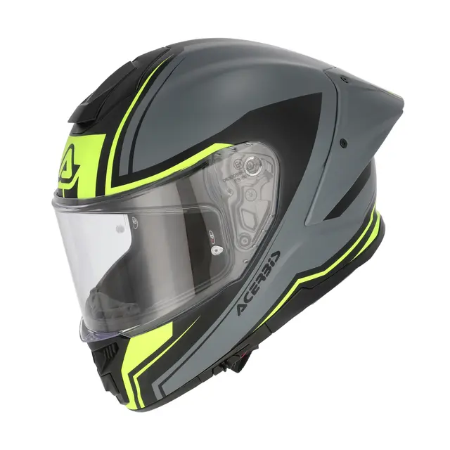 AC Helmet Tarmak-X Grey/Yellow 