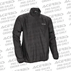 AC RAIN JACKET MICRO PACK BLACK