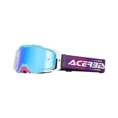 AC GOGGLE VITRION MIRROR LIGHT BLUE/WHITE