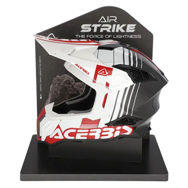 AC HELMET DISPLAY AIRSTRIKE BLACK 