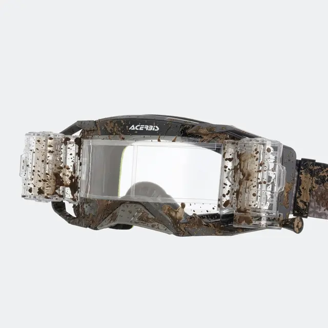 AC Goggle Vortex + Roll Off Camo - Black 