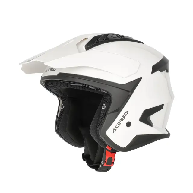 AC Helmet Jet Aria Evo White 