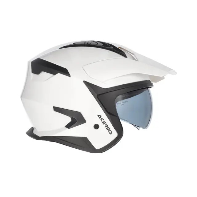 AC Helmet Jet Aria Evo White 