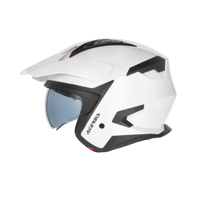 AC Helmet Jet Aria Evo White 