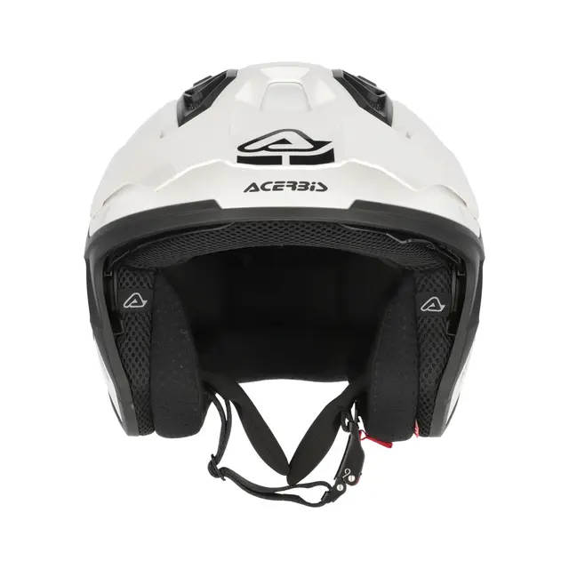 AC Helmet Jet Aria Evo White 