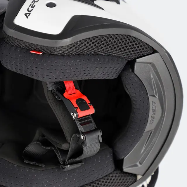 AC Helmet Jet Aria Evo White 
