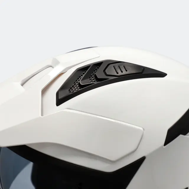 AC Helmet Jet Aria Evo White 