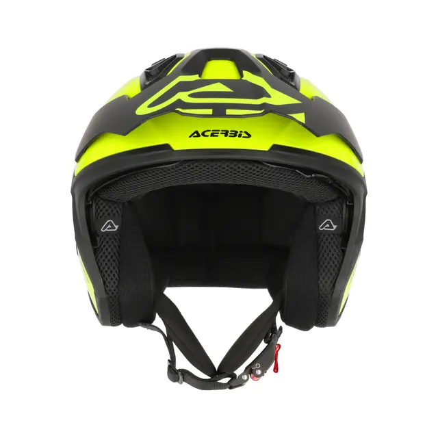 AC Helmet Jet Aria Evo Yellow 2 