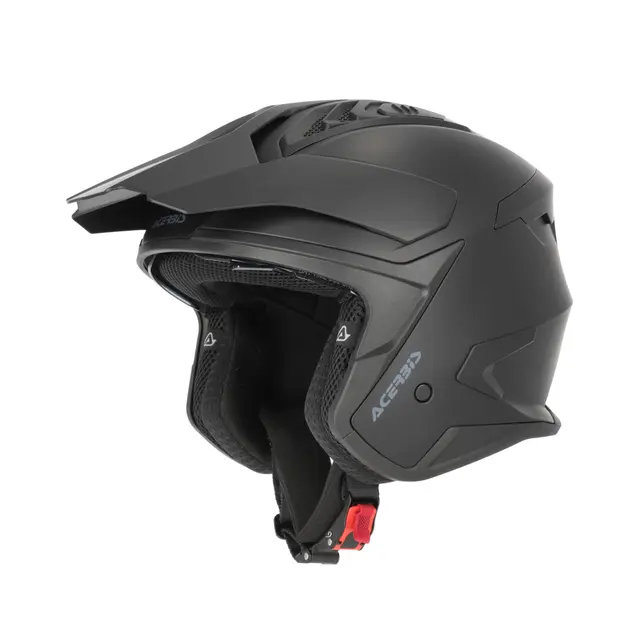AC Helmet Jet Aria Evo Black 